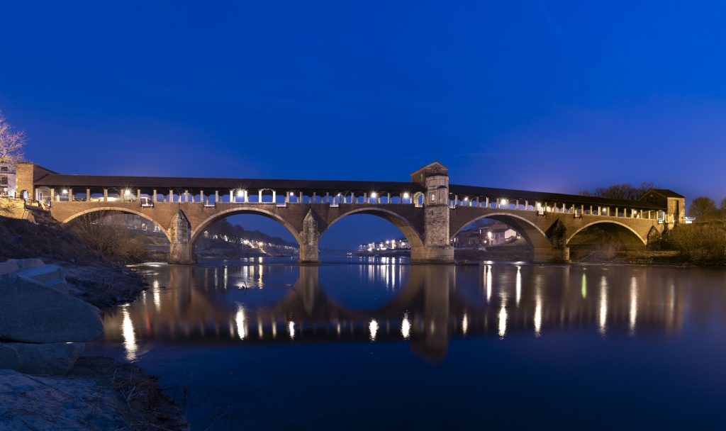 Il ponte coperto di Pavia