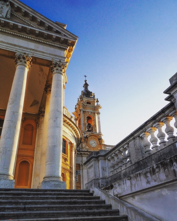 Basilica di Superga - alba invernale