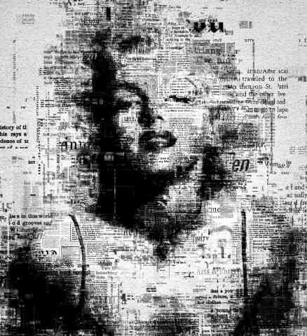 Pop Art ritratto Marilyn Monroe digitale digital portrait