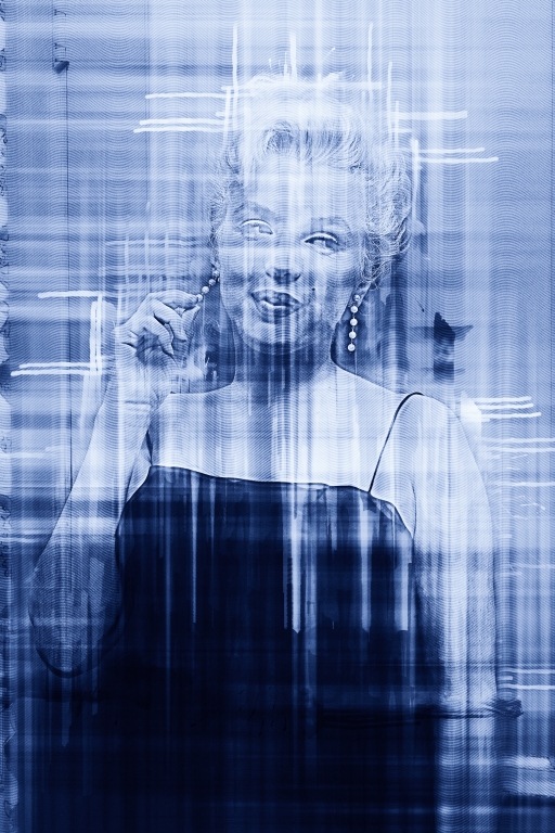 Marilyn Monroe Artistic Lines pop art design