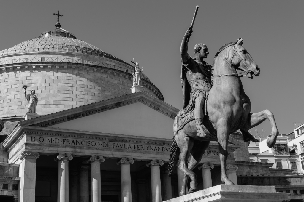 I cavalli di Piazza del Plebiscito