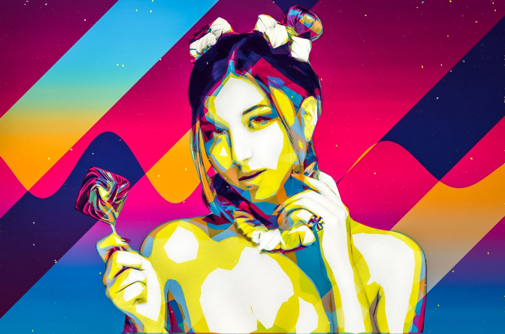 Girl Lollipop Color