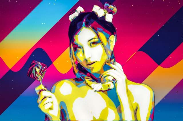 Girl Lollipop Color