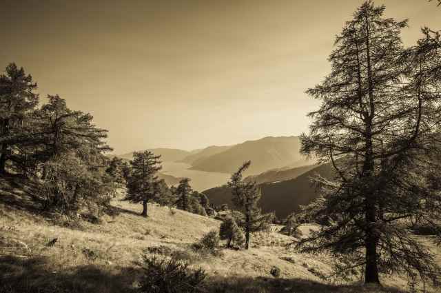 Verso il lago