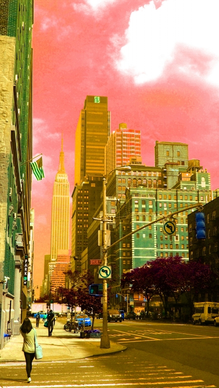 Manhattan futuristica