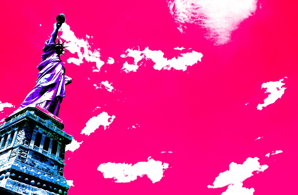 Cielo americano rosa