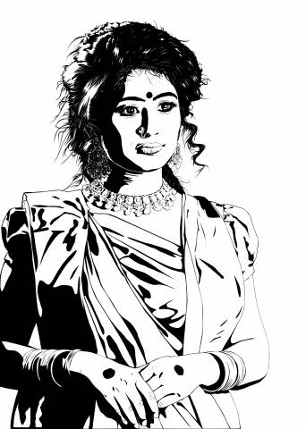 Donna indiana