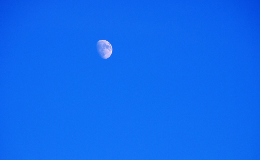 Luna a 3/4