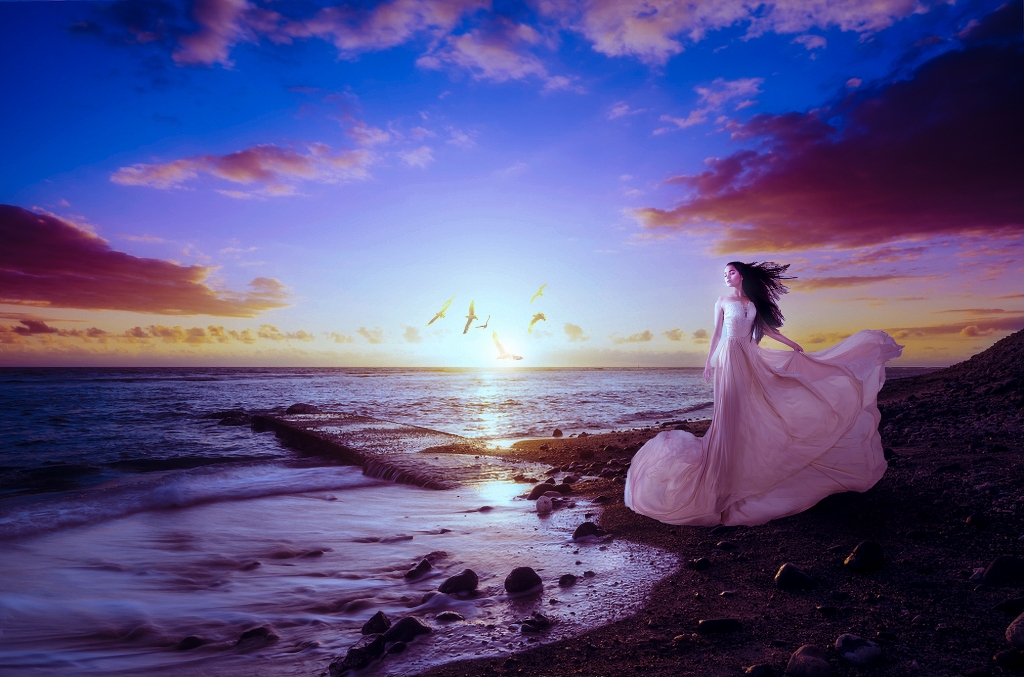 breeze of the sea