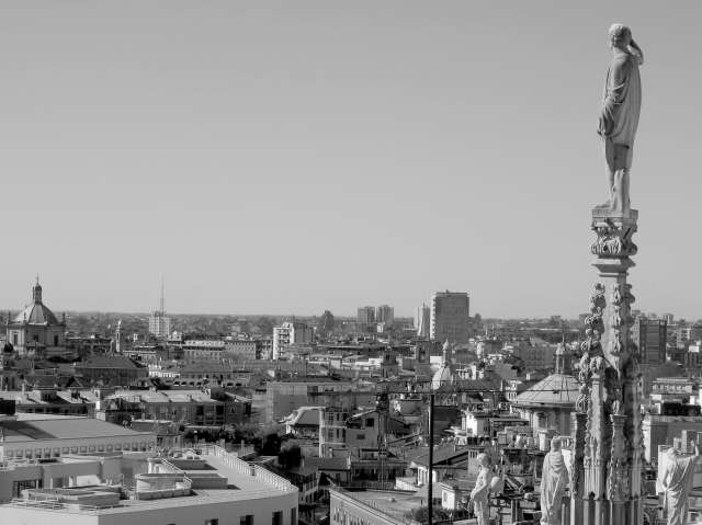 Milano panorama dal Duomo