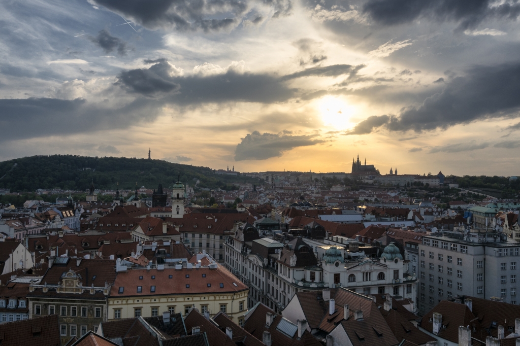 Praga sunset