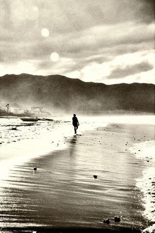 Passeggiata sulla spiaggia · silbongia