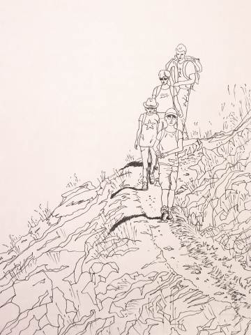 Sulla montagna