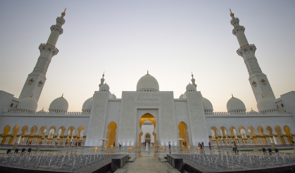 The Sheikh Zayed Grand Mosque
