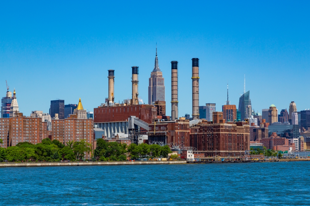 Manhattan vista da Roosevelt Island - New York