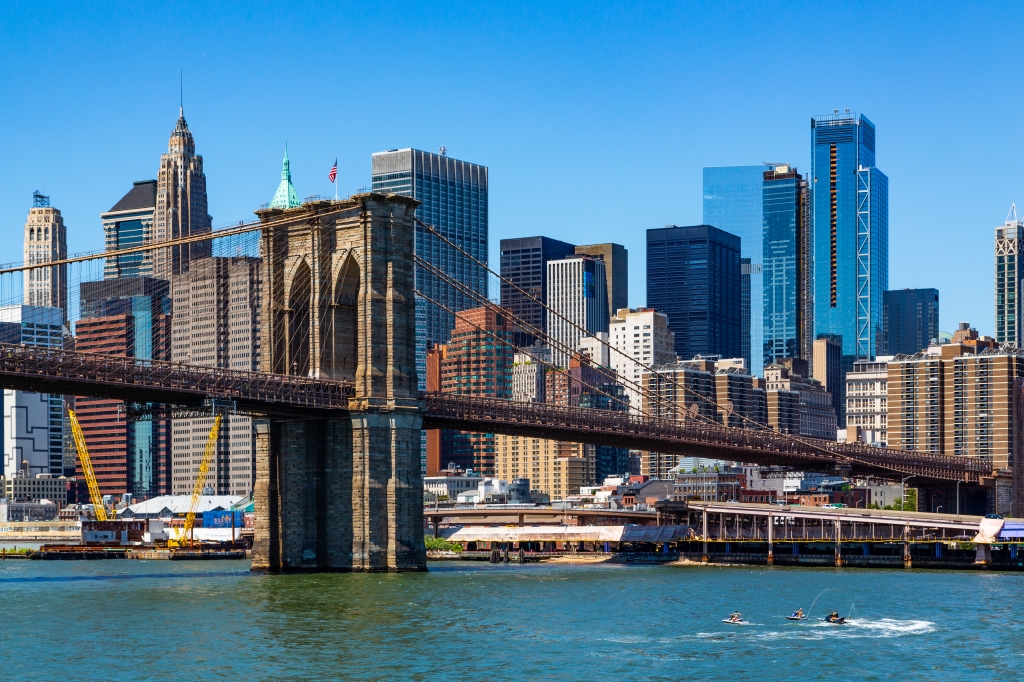 Manhattan vista da Roosevelt Island - New York
