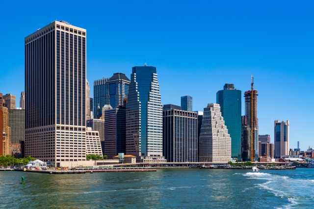 Manhattan vista da Roosevelt Island - New York