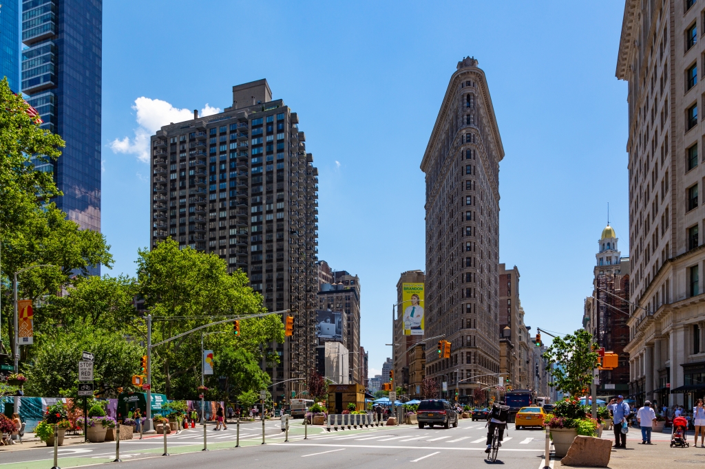 Il Flatiron Building a Manhattan - New York