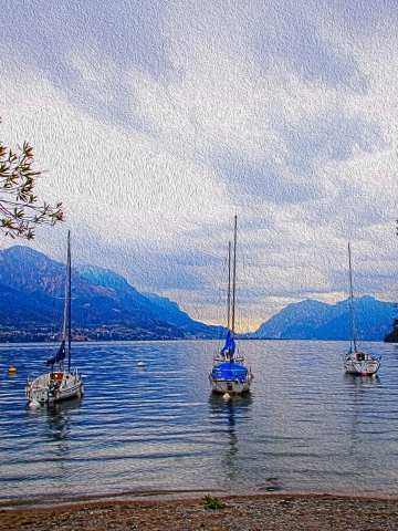 tre barche