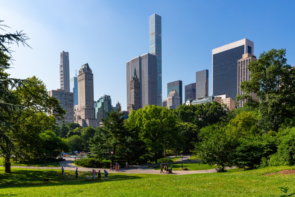 I grattacieli di Manhattan visti da Central Park - New York