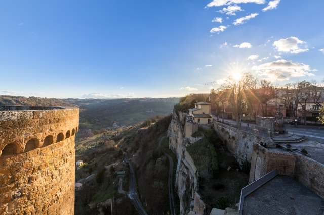 Tramonto su Orvieto