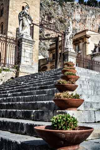particolare del Duomo di Cefalù