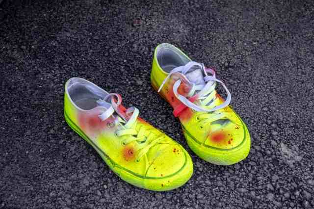 Scarpe colorate