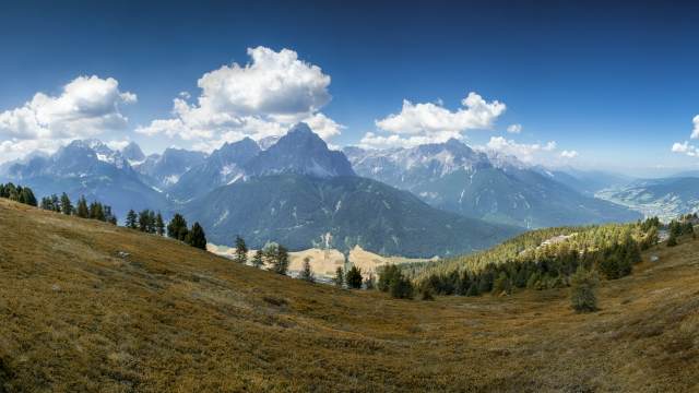 Panoramica delle dolomiti