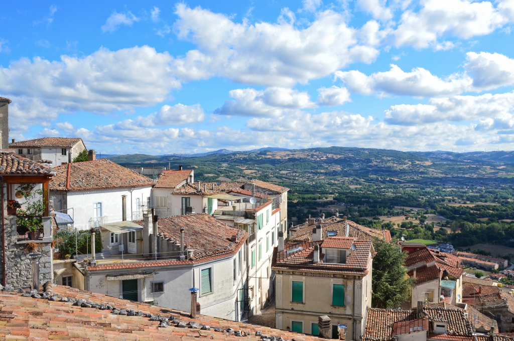 Il cielo sopra il borgo di Morcone