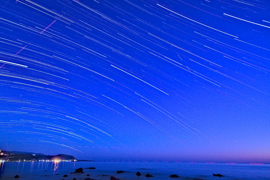 Tuffo di stelle nel mare