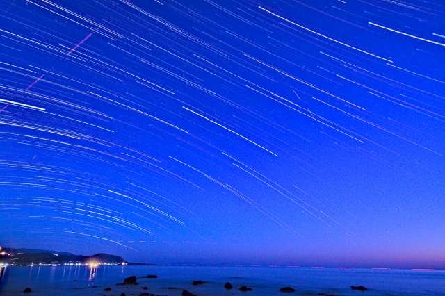 Tuffo di stelle nel mare