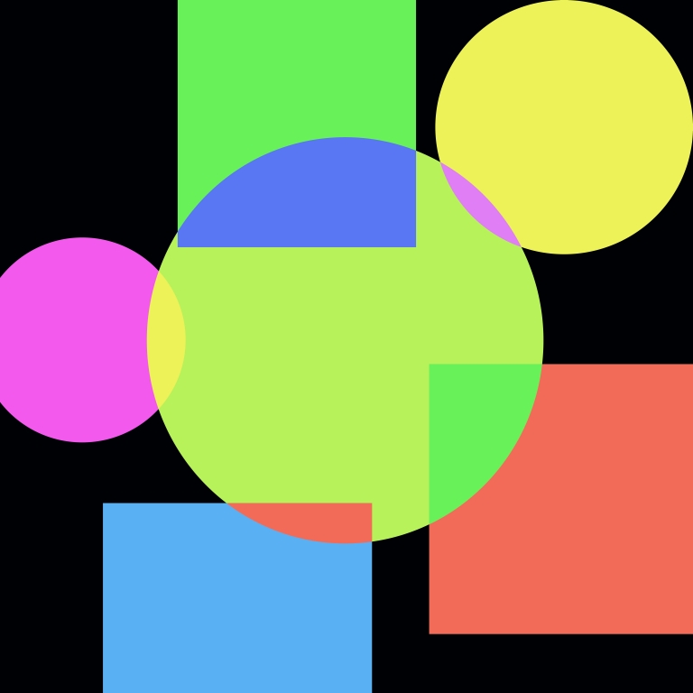 Arcobaleno geometrico