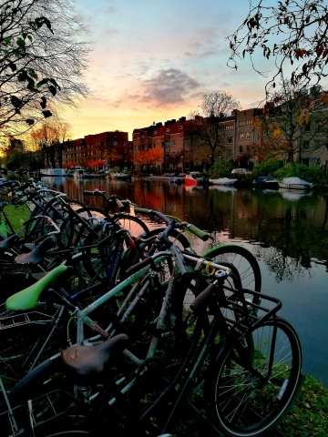 TRAMONTO AD AMSTERDAM