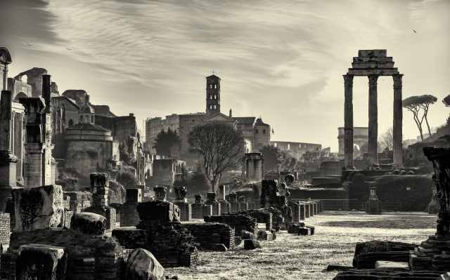 Forum Romanum (Basilica Julia et Aedes Castoris ), Rome