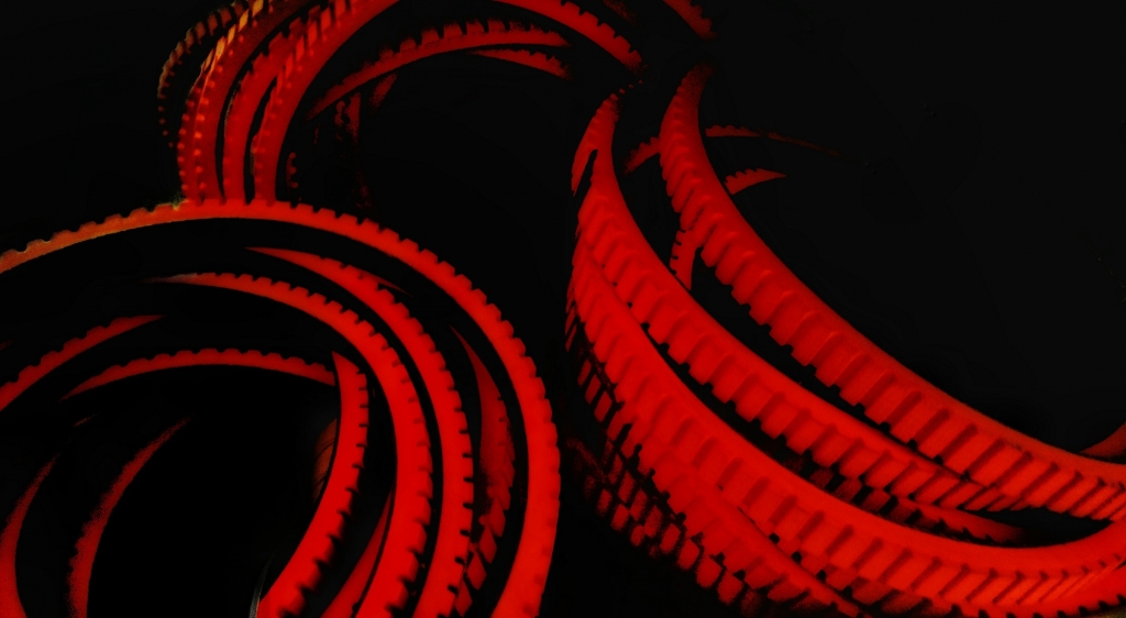 Deep red