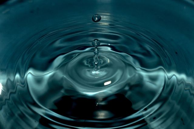 goccia blu