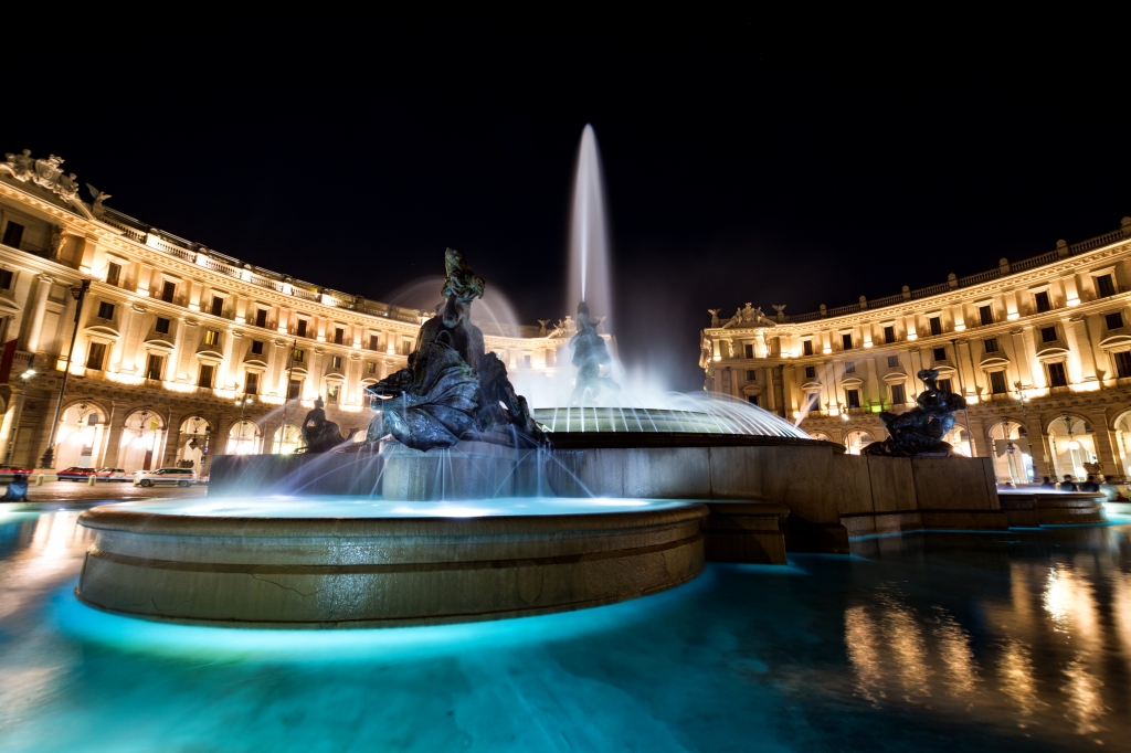 Piazza della Repubblica a Roma