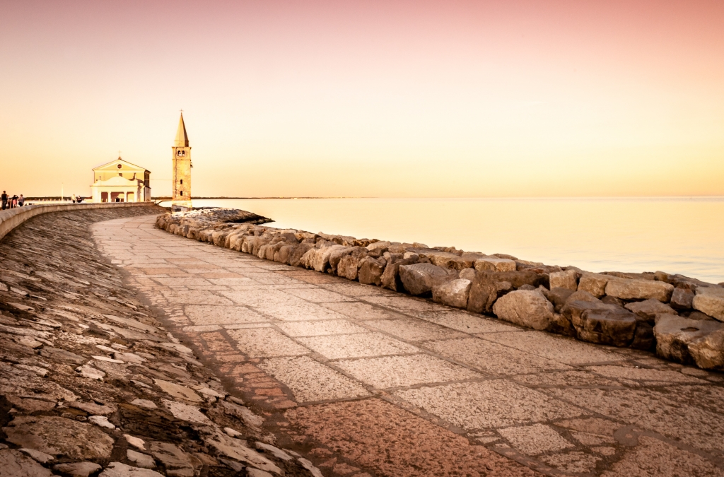 Caorle al tramonto