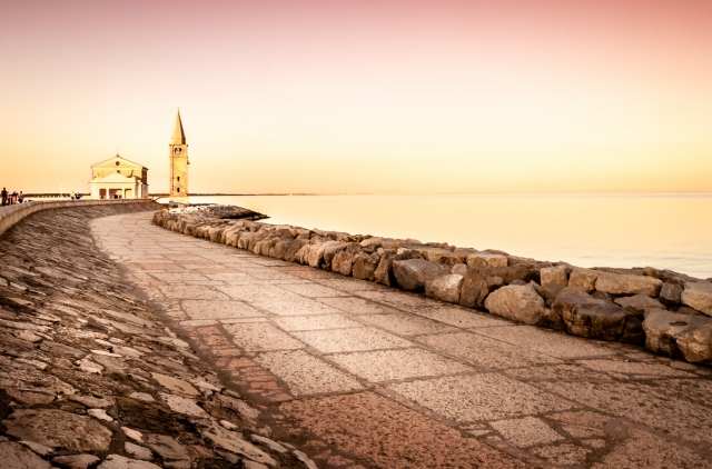 Caorle al tramonto