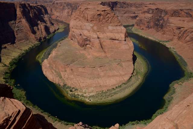 Horseshoe bend Colorado River Glen canyon
