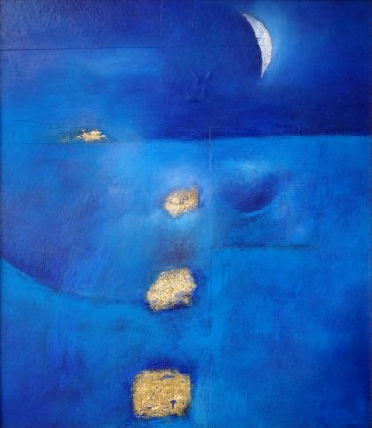 Laguna -  Carlo Olper - Dipinto nel 2019