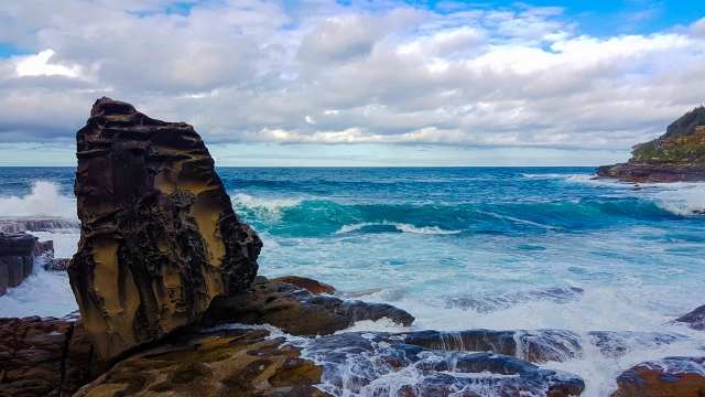 Vista sull'oceano, Sydney, Australia