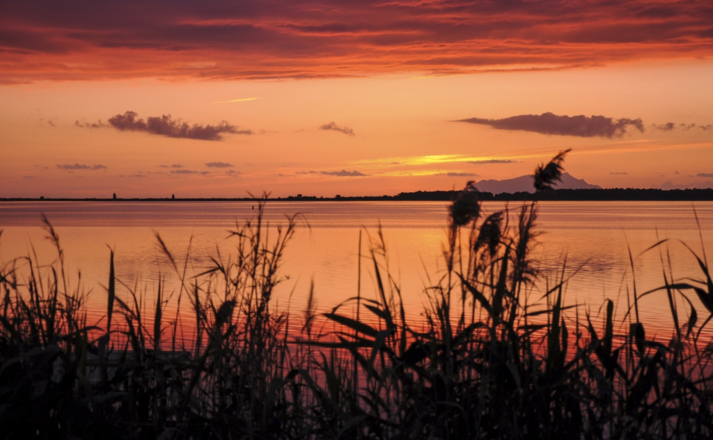 Tramonto Stagnone di Marsala - Saline
