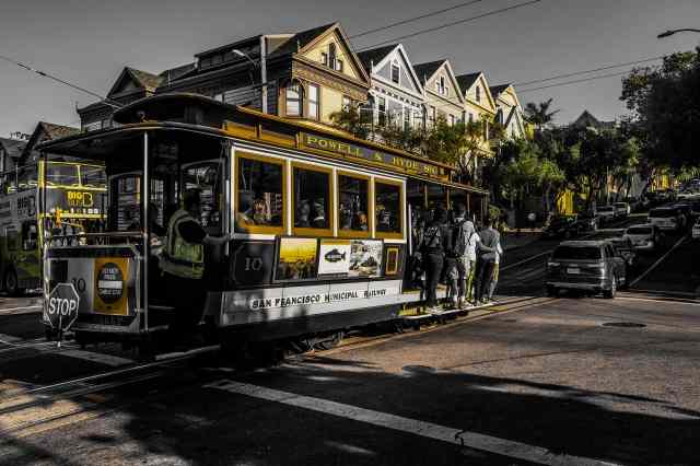Tram a San Francisco