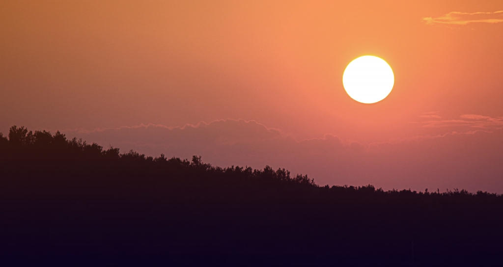 Tramonto rosso