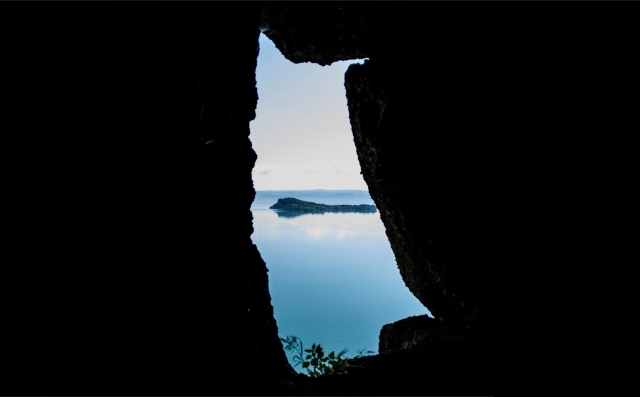 inside the rock