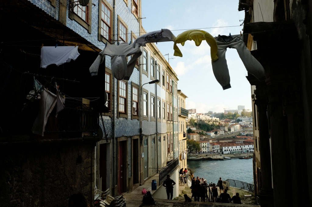 Porto, Portogallo scala Dos Guindais