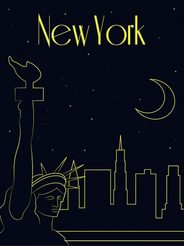 New York by Night