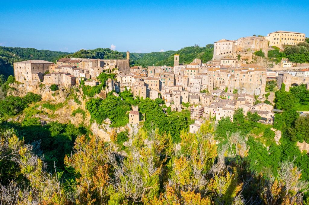 Il borgo di Sorano, Grosseto, Toscana