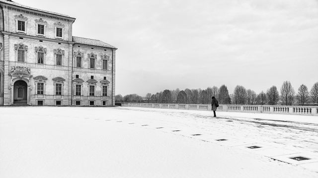 La reggia innevata